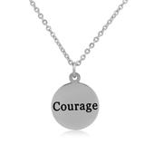 Steel Charm Necklace T132N1 VNISTAR Stainless Steel Charm Necklaces
