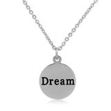 Steel Charm Necklace T155N1 VNISTAR Stainless Steel Charm Necklaces