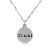 Steel Charm Necklace T172N1 VNISTAR Necklaces