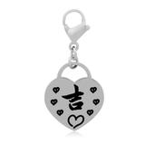 Steel Clip-On Charms T223L VNISTAR Clip On Charms