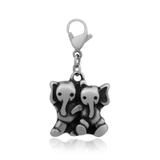 Steel Clip-On Charms T322L VNISTAR Clip On Charms