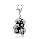 Steel Clip-On Charms T328L VNISTAR Clip On Charms