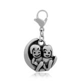 Steel Clip-On Charms T329L VNISTAR Clip On Charms