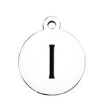 Stainless Steel Pendant with Back Laser Words T392-I VNISTAR Stainless Steel Charms