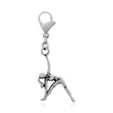 Steel Clip-On Charms T392L VNISTAR Clip On Charms
