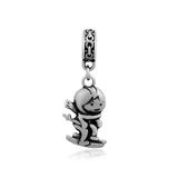 Steel Dangle Charms T400P VNISTAR Stainless Steel European Beads