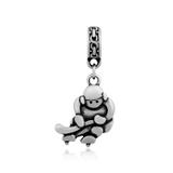 Steel Dangle Charms T401P VNISTAR Stainless Steel European Beads