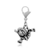 Steel Clip-On Charms T403L VNISTAR Clip On Charms