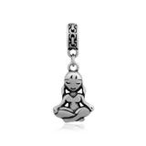 Steel Dangle Charms T407P VNISTAR Stainless Steel European Beads