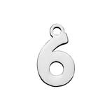 Stainless Steel Polished Charms T408-6 VNISTAR Steel Small Charms