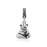 Steel Dangle Charms T414P VNISTAR Stainless Steel European Beads