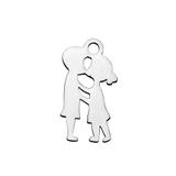 Stainless Steel Polished Charms T418 VNISTAR Stainless Steel Charms