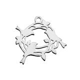 Stainless Steel Polished Charms T430 VNISTAR Stainless Steel Charms