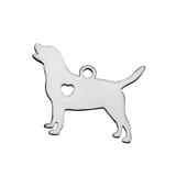 Stainless Steel Polished Charms T431 VNISTAR Stainless Steel Charms