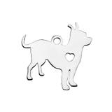 Stainless Steel Polished Charms T433 VNISTAR Stainless Steel Charms