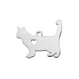 Stainless Steel Polished Charms T437 VNISTAR Stainless Steel Charms