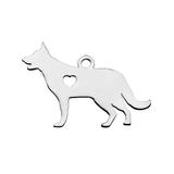 Stainless Steel Polished Charms T439 VNISTAR Stainless Steel Charms