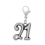 Steel Clip-On Charms T456L VNISTAR Clip On Charms
