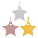 Stainless Steel Polished Charms with 5mm ring T461 VNISTAR Link Charms