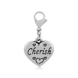 Steel Clip-On Charms T512L VNISTAR Clip On Charms