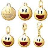 Stainless Steel Emoji Charms VC010G VNISTAR Emoji Steel Charms