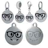 Stainless Steel Emoji Charms VC021 VNISTAR Emoji Steel Charms