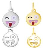 Stainless Steel Emoji Charms VC028 VNISTAR Emoji Steel Charms