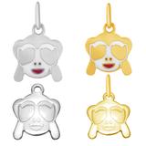 Stainless Steel Emoji Charms VC035 VNISTAR Emoji Steel Charms