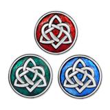 Celtic Heart Snap Button Charms VNC004 VNISTAR Charms