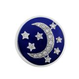 Star Moon Night Snap Button Charms VNC050 VNISTAR Snap Button Charms