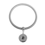 Alloy Bangle with Snap Button Pendant VNP056 VNISTAR Snap Button Charms